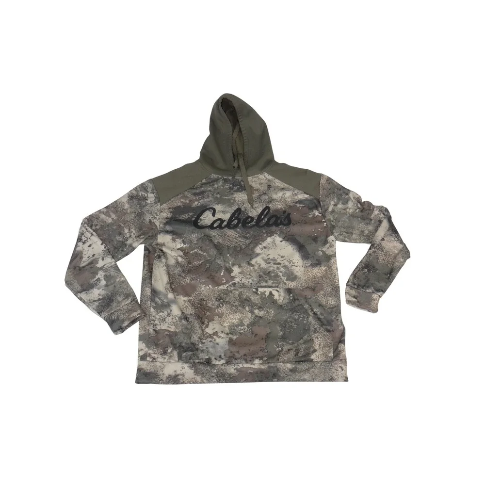 Scent-Lok Mens O2 Octane Camo Full Zip Fleece Hoodie Hunting Jacket 4109